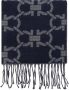 Salvatore Ferragamo Wollen sjaal Blauw Heren - Thumbnail 1