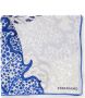 Salvatore Ferragamo Zijden sjaal Blauw Dames - Thumbnail 1