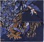 Salvatore Ferragamo Zijden sjaal Blauw Dames - Thumbnail 1