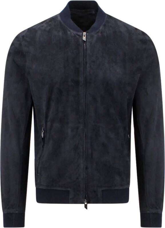 Salvatore Santoro Men Clothing Jackets Coats Blue Ss23 Blauw Heren
