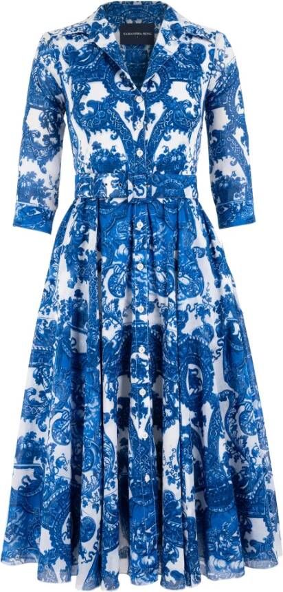 Samantha Sung Dresses Blauw Dames