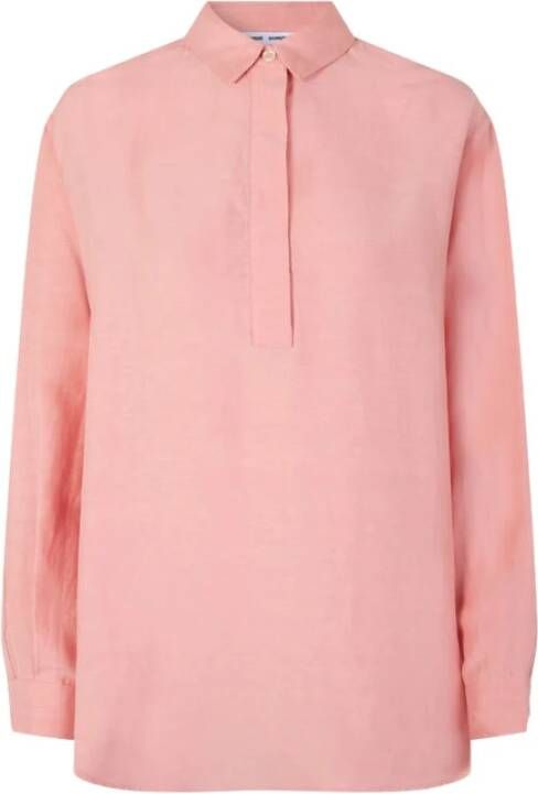 Samsøe Alfrida Shirt in Coral Cloud Roze Dames