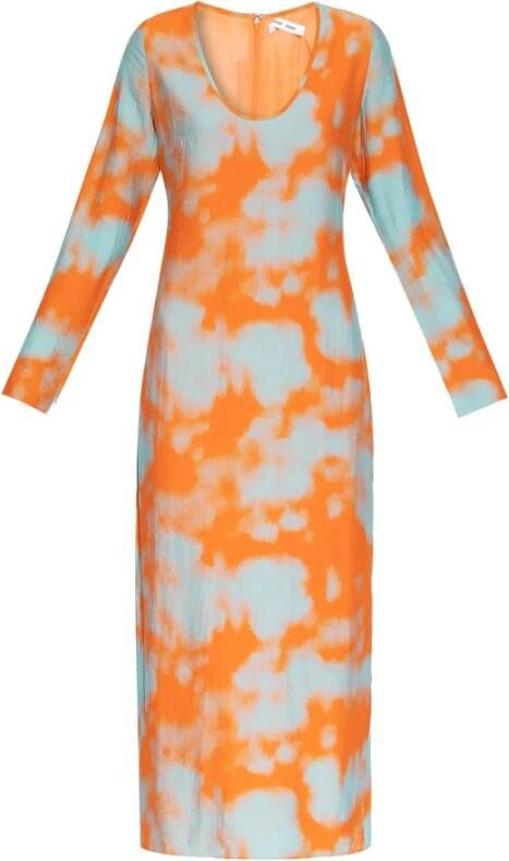 Samsøe Maxi Dresses Oranje Dames