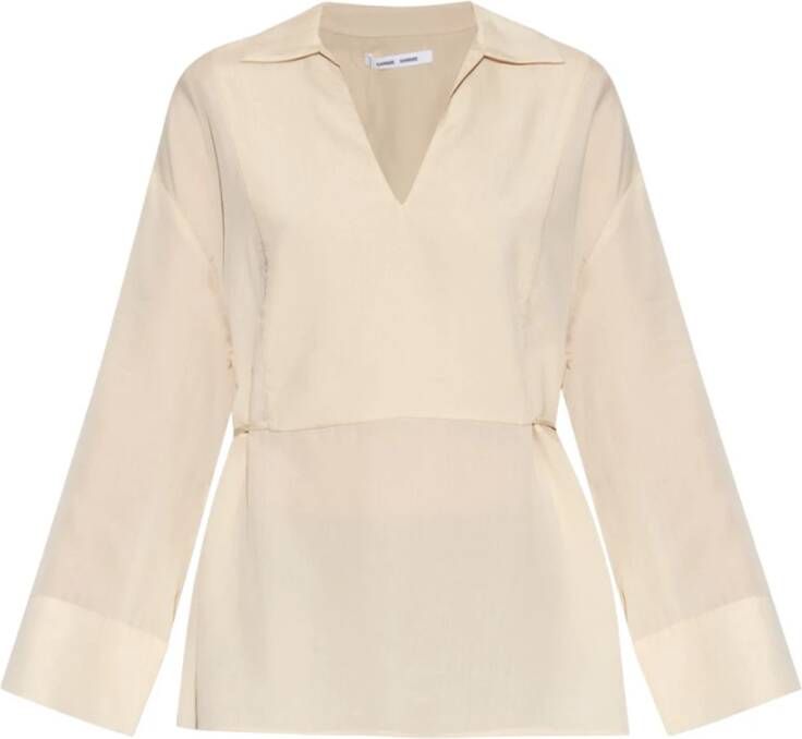 Samsøe Blouse & overhemd Beige Dames