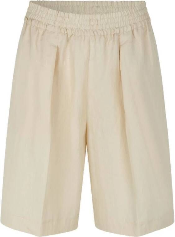 Samsøe Casual Dames Shorts Brown Rice Beige Dames