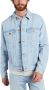 Samsøe Casual Denim Jas Blauw Heren - Thumbnail 1
