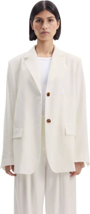 Samsøe Coats Wit Dames