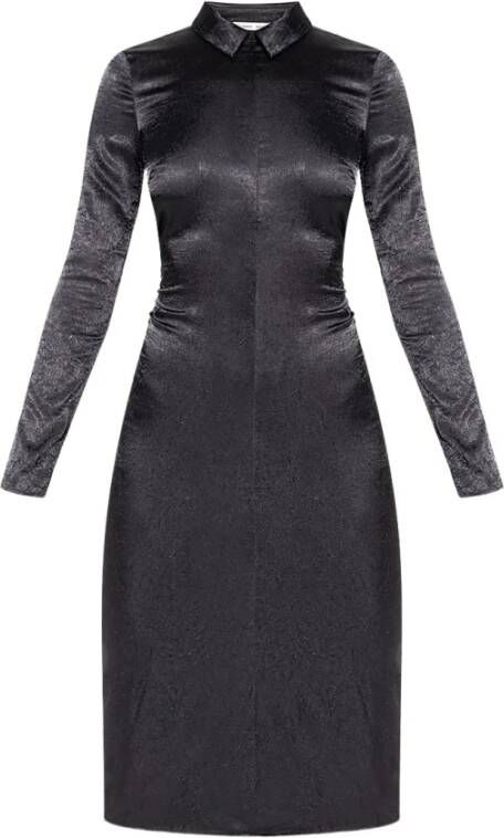 Samsøe Midijurk Ivana Obsidian Black Dames