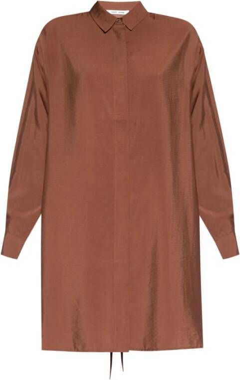 Samsøe Dagshirtjurk Bruin Dames