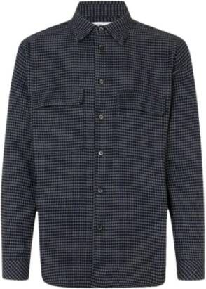 Samsøe Damon Houndstooth Overhemd 14424 Grijs Heren
