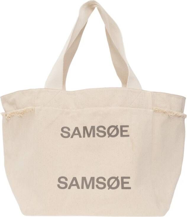 Samsøe Totes Lamis Shopper L 14688 in beige