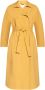 Samsøe Natuurlijke Kleur Lange Trenchcoat Beige Dames - Thumbnail 1