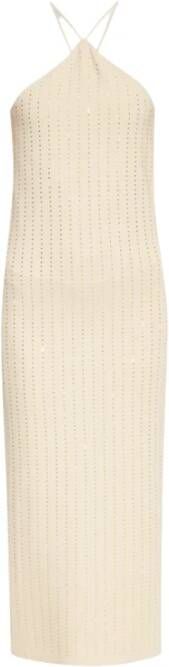 Samsøe Jurken Beige Dames