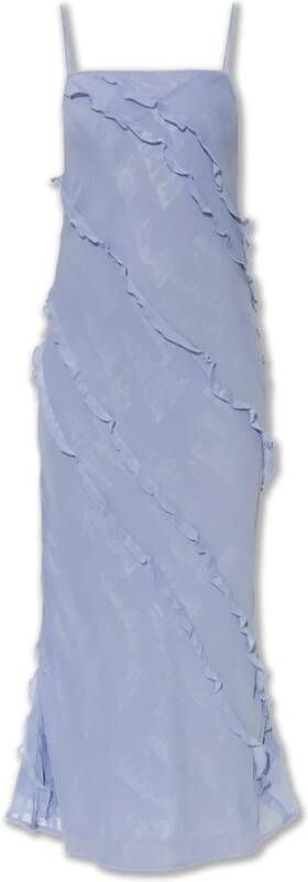Samsøe Mannah jurk Blauw Dames