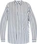 Samsøe Normaal shirt Blauw Heren - Thumbnail 1