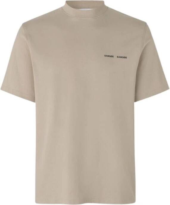 Samsøe Norsbro Heren T-Shirt Beige Heren