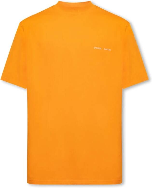 Samsøe Norsbro T-Shirt Orange Heren