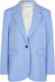 Samsøe Easter Egg Oversized Blazer Blue Dames - Thumbnail 1