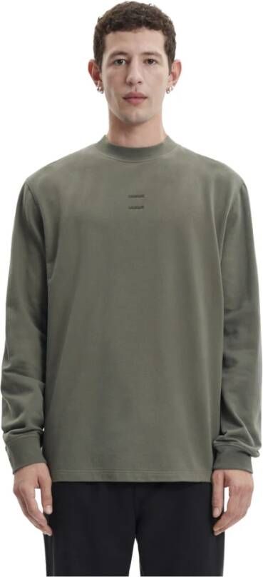 Samsøe Samer Sweatshirt Groen Heren