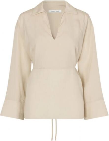 Samsøe Blouse overhemd Beige Dames