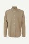 Samsøe Corduroy Crème Overhemd Beige Heren - Thumbnail 3