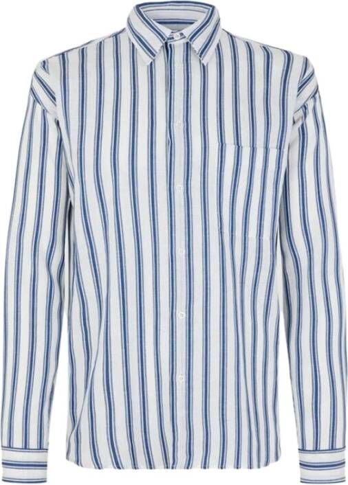 Samsøe Casual Overhemd White Heren