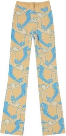 Samsøe Rechte broek Oranje Dames