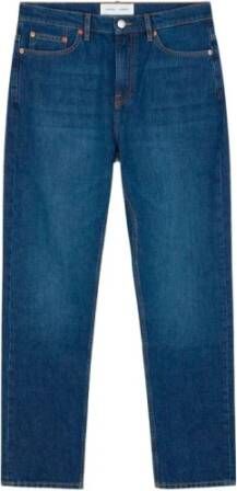 Samsøe Organische Slim-Fit Jeans Blauw Heren