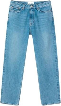 Samsøe Klassieke Straight Leg Jeans Blue Heren