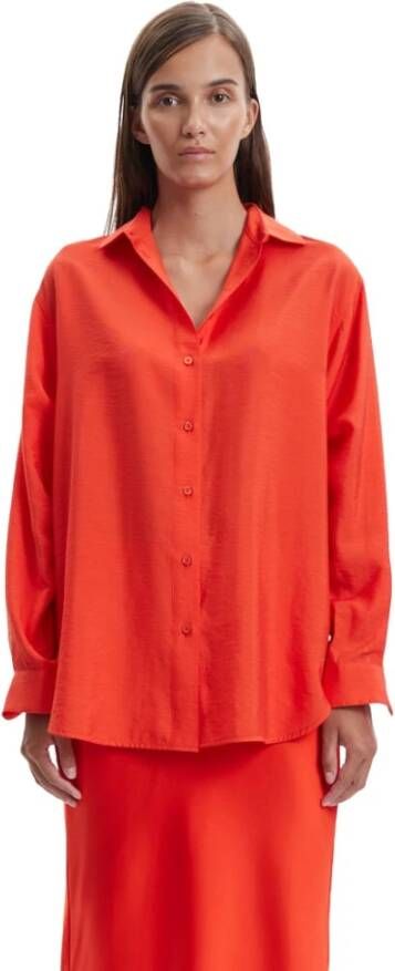 Samsøe Samsøe Shirt Oranje Dames
