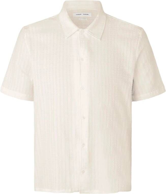 Samsøe Shirts Wit Heren