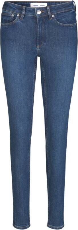 Samsøe Slim Fit Jeans Blue Dames