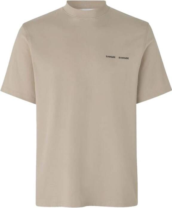 Samsøe Norsbro Heren T-Shirt Beige Heren