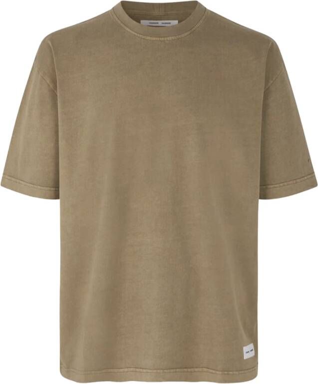 Samsøe T-shirt Beige Heren