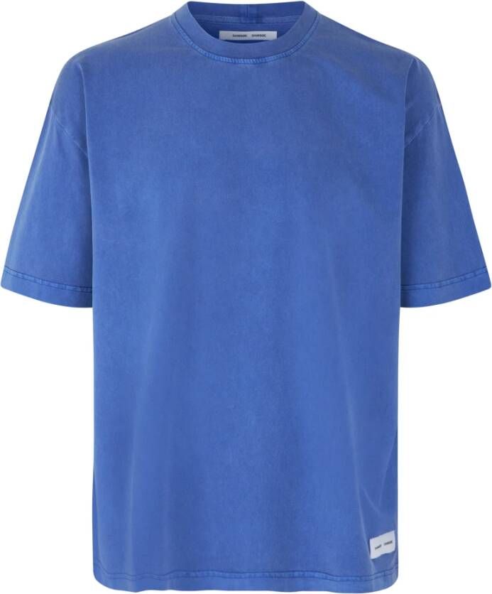 Samsøe Samsøe T-shirts Blauw