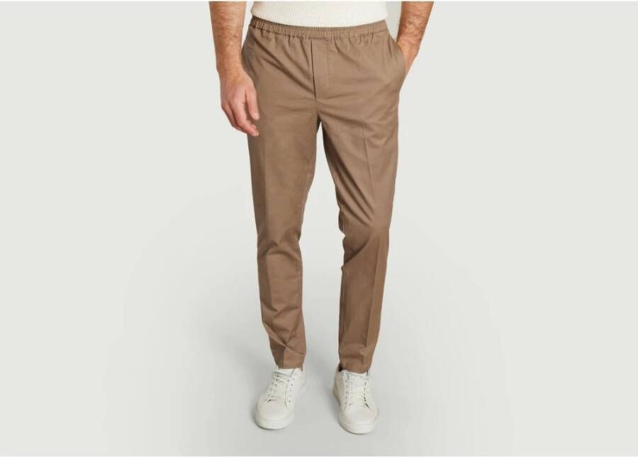 Samsøe Samsøe Trousers Beige Heren