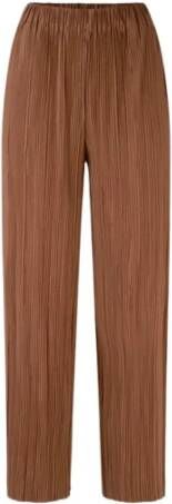 Samsøe Wijde broek Bruin Dames