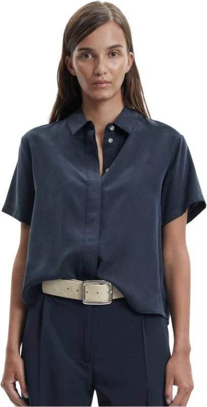 Samsøe Shirt Blauw Dames