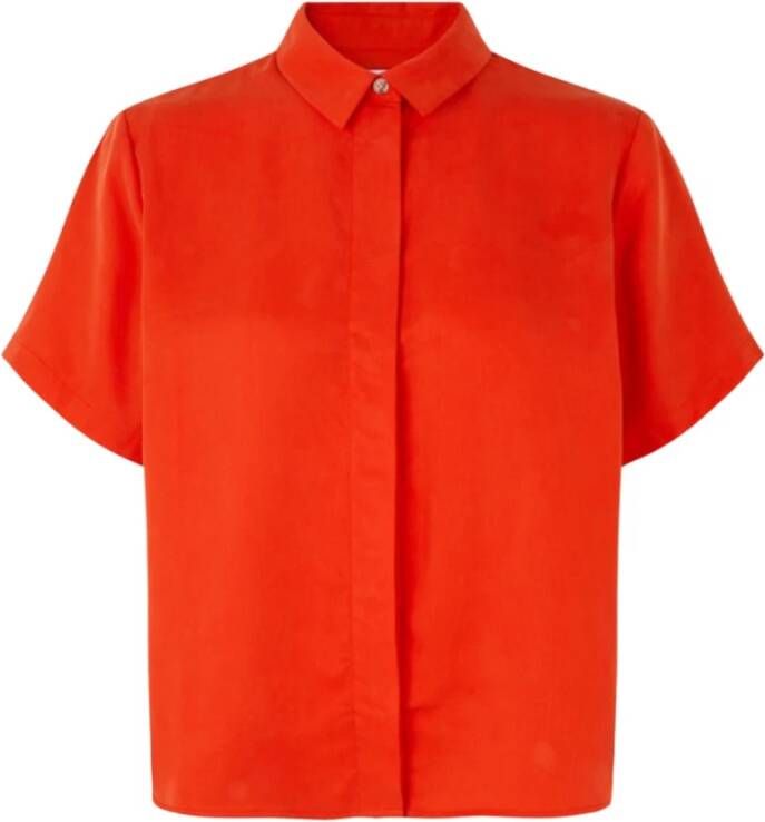 Samsøe Shirt Oranje Dames
