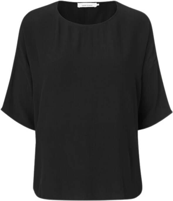 Samsøe Stijlvolle Dames T-Shirt Collectie Zwart Dames