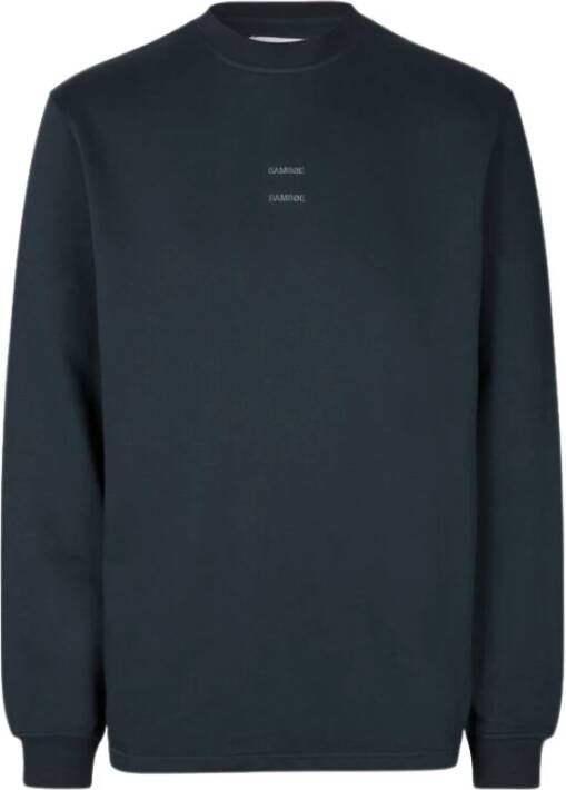 Samsøe Samer T-Shirt LS Blue Heren