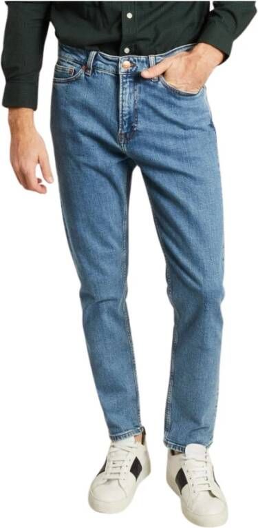 Samsøe Samsøe Cosmo Slim Fit Jeans Blauw Heren