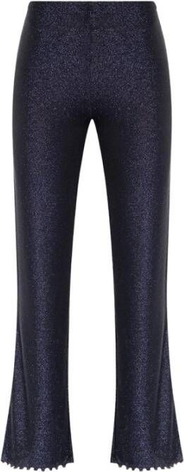 Samsøe Wijde broek Blauw Dames