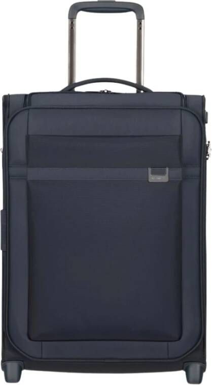 Samsonite trolley Airea Upright 55 cm. Expandable donkerblauw