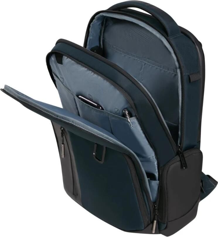 Samsonite Stedelijke Blauwe Rugzak met Reflecterende Details Blue Unisex - Foto 4