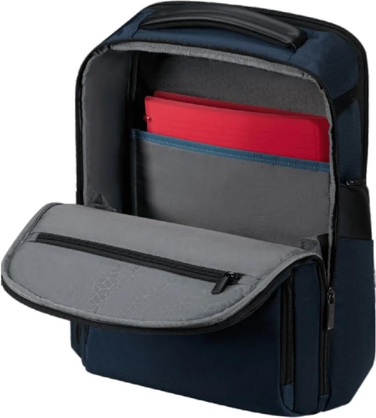 Samsonite Blauwe rugzak met gerecycled PET-stof Blue Unisex - Foto 4