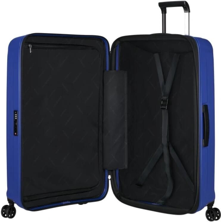 Samsonite Blauwe Trolley Koffer met Schokabsorberende Wielen Blue Heren - Foto 2