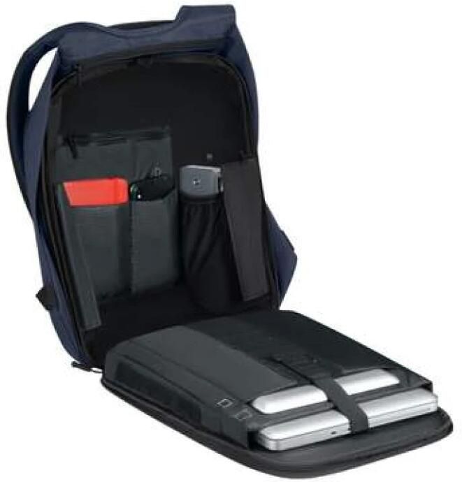 Samsonite 14.1 inch laptop rugzak Securipak 2.0 donkerblauw - Foto 5
