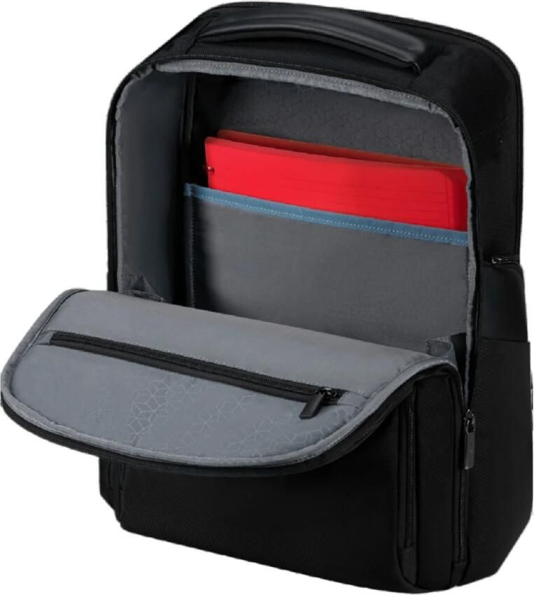 Samsonite Zwarte rugzak met gerecycled PET-stof Black Unisex - Foto 2
