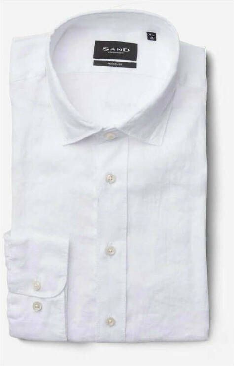 Sand 8823 Statec Overhemd White Heren